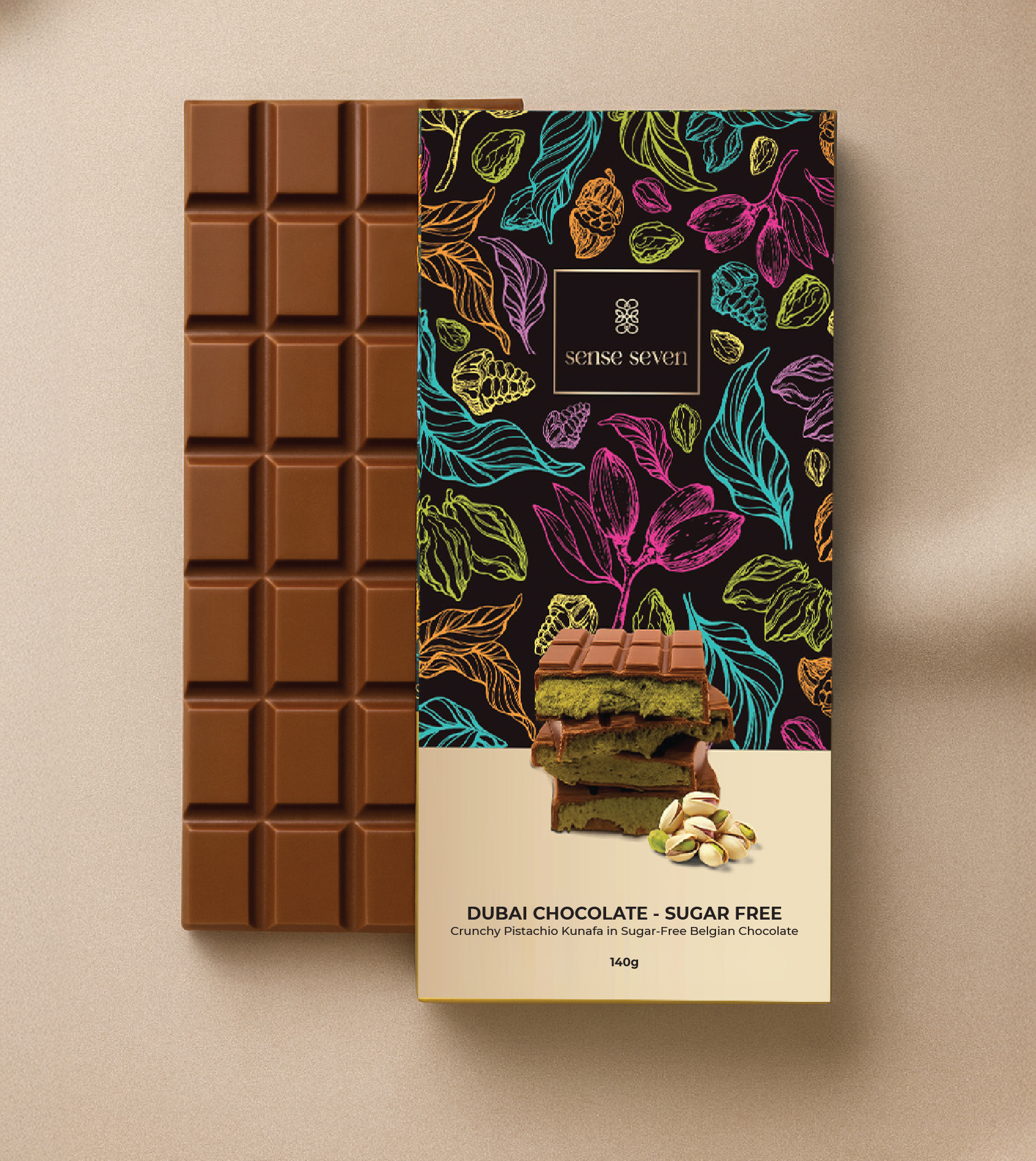 Sense Seven - Dubai Chocolate_Sugar Free